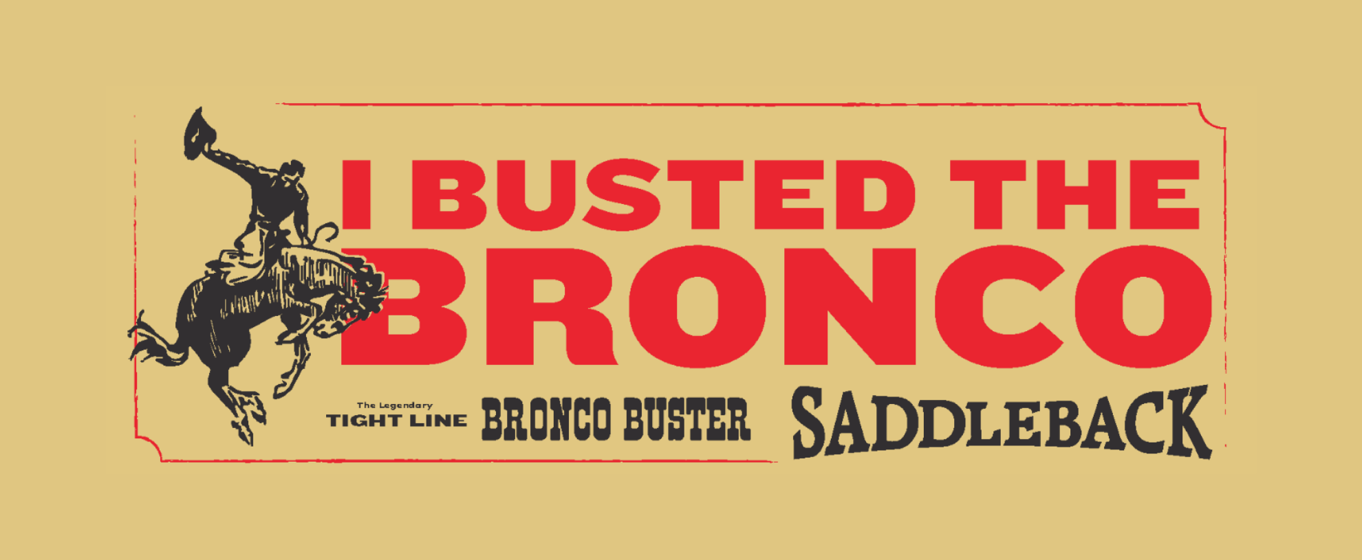 Picture of April 13th | The Bronco Buster Challenge
